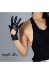 GUFYRH Gants en Cuir Creux for Femme de Conduite en Cuir à écran Tactile for Femme