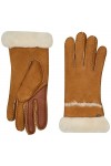 UGG W Seamed Glove Gant Tech avec Coutures W, Chestnut, Small Femme