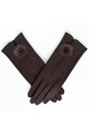 GUFYRH Gants pour femmes Ouverture gants dhiver gants pour femmes gants moufles gants souples couleur : F, taille : Talla n