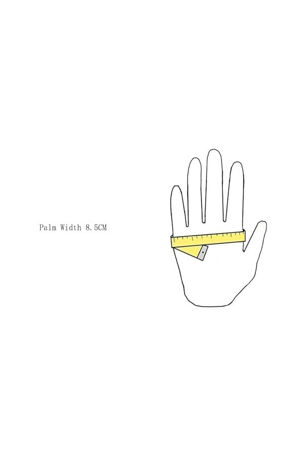 GUFYRH Gants en Cuir Femmes Court Creux Montrer Dos Boutons-Pression Hiver Chaud Cuir Moto Mitaines