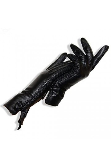 n/a Couleur Noire Solide Femmes GLANTES GLANT Hiver LA Femmes Dies GLANTES Color : A, Size : 8.5 