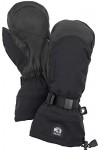Hestra Gants de Ski dhiver : moufles en Cuir pour Homme et Femme pour Temps Froid extrême, Noir/Noir, 10