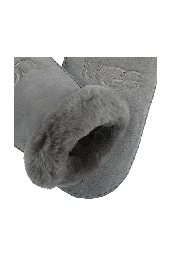 UGG Moufles Shearling Femme - avec doublure automne-hiver - S/M anthracite