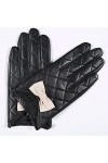 GUFYRH Gants en Cuir dhiver Femmes Gants à écran Tactile Chaud Doux Conduite nœud Papillon Color : 1-Pack, Size : S Code 