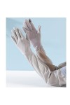 YANYUESHOP Gants Longs Manches en Soie de Glace dété pour Femmes Protège-Bras Minces Respirants Les Manches du conducteur Pe