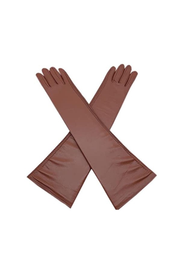GLUXIT Gants dhiver à Manches Longues for Femmes Gants dhiver en Cuir Chauds et épais Conduite Haut de Gamme Color : 1-Pac