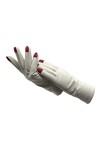 n/a Gants dhiver en Cuir for Poignets for Femmes Gants Blancs Chauds for Femmes Color : A, Size : 8.5 