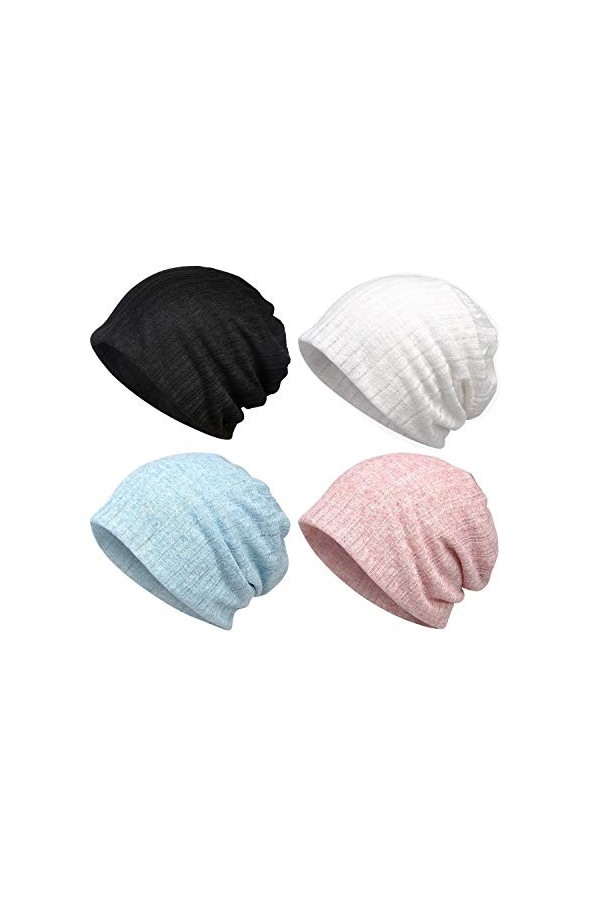 Bonnet en coton tendance pour femme et homme - - taille libre