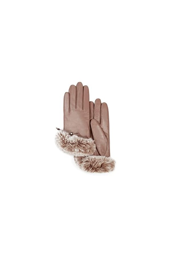 YIAAN Épaissir Gants Gants en Cuir Gants dhiver Femmes Plus Velvet Gants Chauds Gants À Écran Tactile Adapté À La Course À P