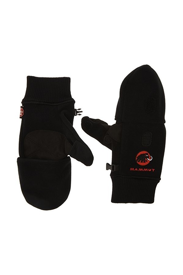 Mammut Shelter Mars Moufles Homme, Noir, FR : XS Taille Fabricant : 6