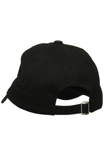 Concept One Disney Stitch Eating Dumplings Bonnet réglable en Coton brodé avec Bord incurvé Casquette de Baseball, Noir-Boule