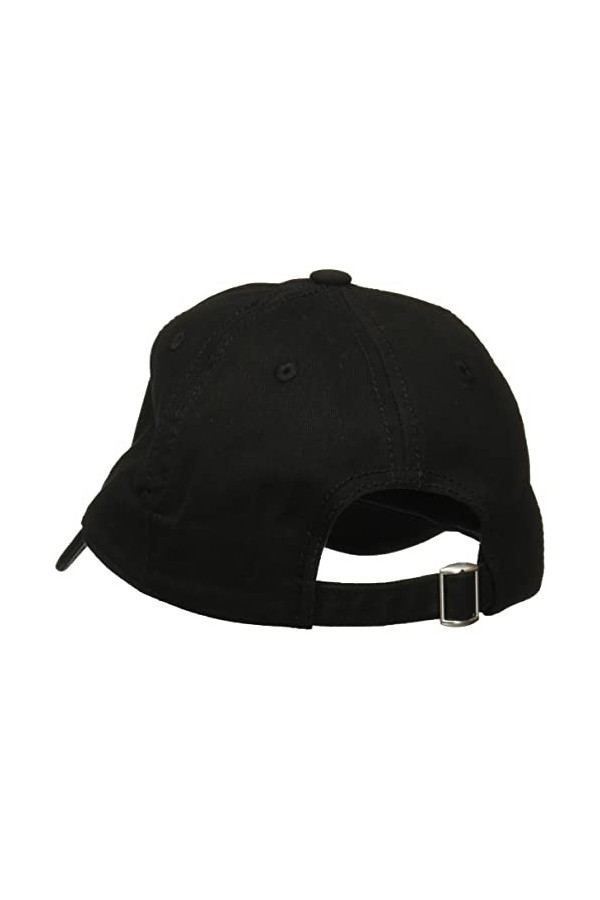 Concept One Disney Stitch Eating Dumplings Bonnet réglable en Coton brodé avec Bord incurvé Casquette de Baseball, Noir-Boule