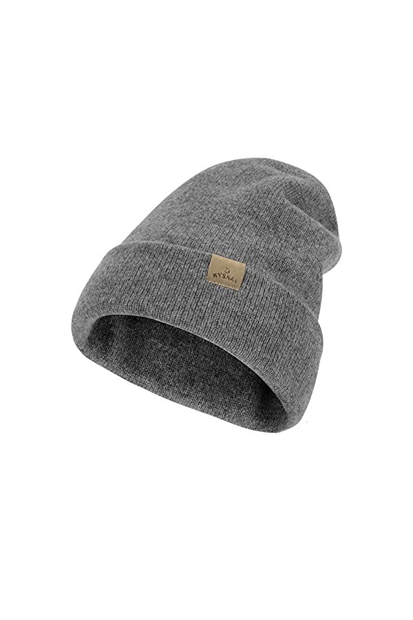 Hysnan Bonnet chaud en laine mérinos pour homme et femme - Double couche - Chaud - Revers tête de mort - Ski et patinage, Ros