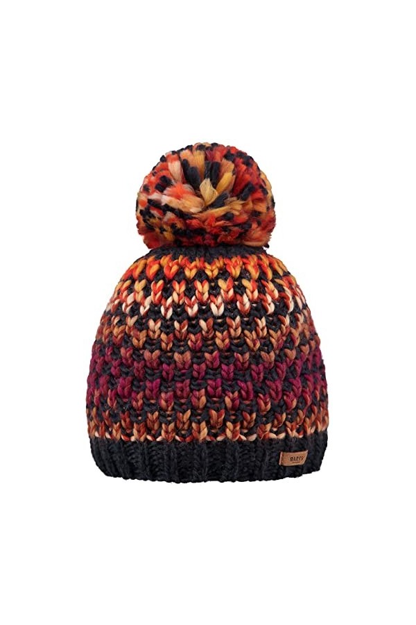Barts Nicole Beanie Bonnet, 0025-BURGUNDY, Taille Unique Femme