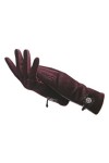 LXXSH Gants dhiver pour femme Gants de poignet Rouge vin chaud Version européenne Moufles de doublure couleur : A, taille :