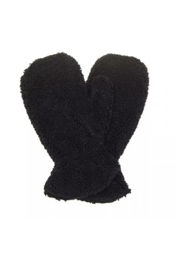 Moschino - Moufles - Femme, noir/argenté, taille unique