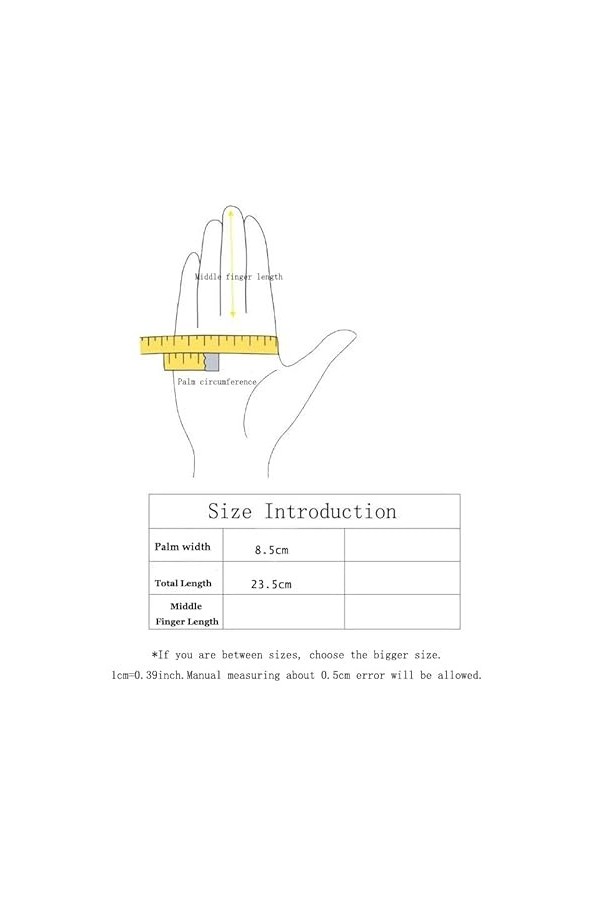 MIAOHY Broderie intérieure doigt écran tactile gants de conduite femme hiver extérieur cyclisme moufles chaudes couleur : D,