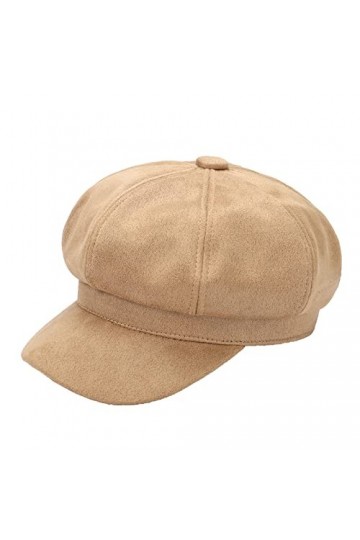 MK MATT KEELY Casquette Femme Chapeau Béret Visière Newsboy Bonnet Classique Français Quatre Saisons,Tweed Kaki