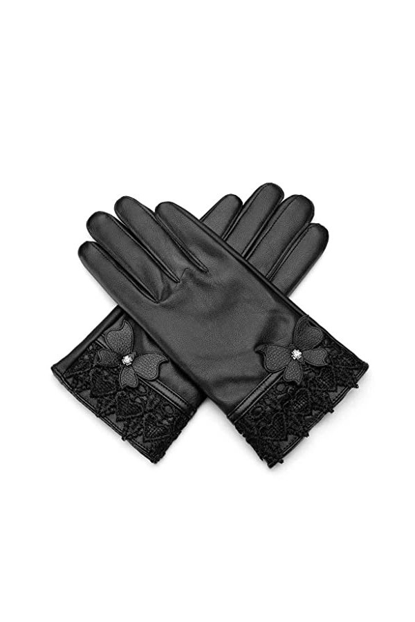 wrtgerht Femmes Hiver Chaud Gants écran Tactile Hiver imperméable Coupe-Vent épaissir Conduite Gants de Cyclisme for Les Femm