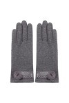 n/a Gants décran Tactile for Femmes Gants de Conduite Chauds for Femmes avec Doigts