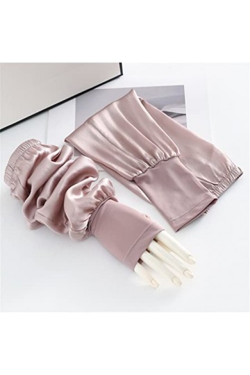 wrtgerht ADFGW Gants Femme Soie Conduite Été Mince Glace Soie Manches Longues Glace Manches Bras Garde Gants Color : D, Size
