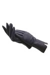 WYYDFDC Gants de poignet for dames conduite en cuir dhiver mitaines longues doublées chaudes et douces Color : A, Size : 6 