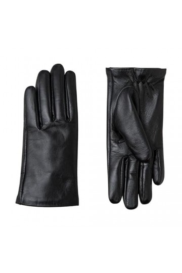 Hgvcfcv 2023 Automne et Hiver Nouveaux Gants en peau de chèvre Accessoires courts en cuir Gants chauds pour femmes, a, XL
