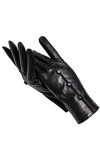LSDJGDDE Gants en Cuir, Gants en Cuir Femme, Gants Chauds continus Femme Hiver, Gants Femme Color : D, Size : 7.5 