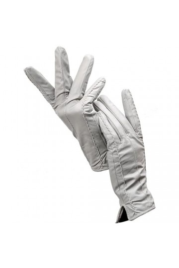 LSDJGDDE Gants dhiver Chauds for Femmes, Gants de Conduite en Cuir, Confortables et Doux Color : D, Size : 7.5 