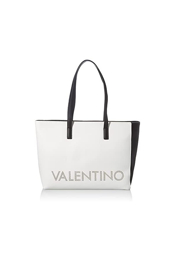 Valentino Portia Mort, Sac Shoulder Bags Femme, Bian/Nero, Taille Unique
