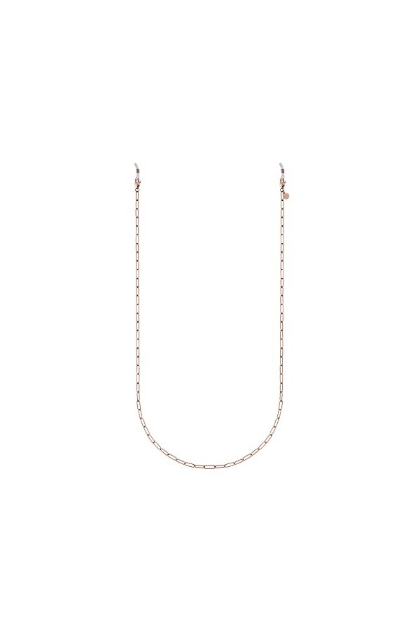 GD GOOD.designs EST. 2015 Chaîne à lunettes pour femmes or, argent et or rose I Cordon à lunettes doré 18 carats 75cm en ac