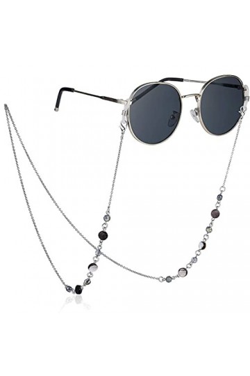 HIFOT Chaîne Lunettes Femmes, Cordon Lunettes avec Bijoux,haîne Lunettes de Vue pour Lunettes de Soleil Lunettes de Lecture