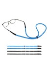 MoKo Ajustable Cordons à Lunettes, [Lot de 4] Corde de Sport Lunettes de Soleil Retenue, Titulaire de Lunettes de Sécurité po