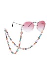 Dreamtimes Lunettes Chaîne Sangle Titulaire Cordon Acrylique Lunettes De Soleil Collier Retenue Longe pour Femmes Filles Homm