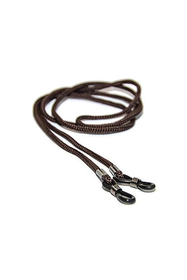 SPORTS WORLD VISION 4 cordons de lunettes marron Spec pour lunettes, cordons de cou de chaîne de lunettes