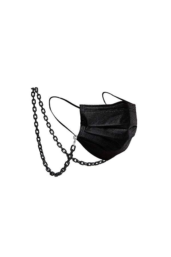 TEAMER Chaîne en acrylique pour lunettes de soleil Chaîne en léopard pour lunettes Chaîne de lunettes de soleil multicolore L