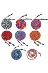 8 Pièces Cordon Lunettes Ensemble De Avec Cordon De Lunettes,Chaîne Lunettes de Soleil, Style ethnique bohème Cordon De Lunet