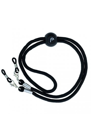 DIDINSKY Cordon de lunettes de lecture en nylon durable. Longueur réglable avec clip de blocage. GRAPHITE - STRAPS