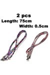 XIAOJING0 2 Pcs Universel Cordon pour Lunettes,Attache Lunettes Femme, Anti-dérapantes Sangle de Lunettes, Chaine Lunettes 2 