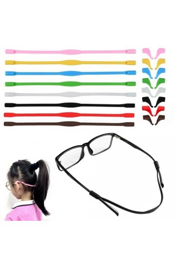 MOLDERP Sangles de lunettes – Support de sangle de lunettes de sport pour enfants et adultes, support de fixation de lunettes