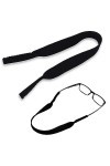 Lot de 2 Cordon Lunettes Sport,Néoprène Cordons à Lunettes,Cordon Lunettes Sport Nautique,Attache Lunette Sport,Pour Lunettes