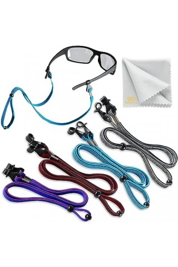 SIGONNA Sangles de support pour lunettes – Sangle de lunettes de soleil de sport pour homme et femme – Supports de lunettes a