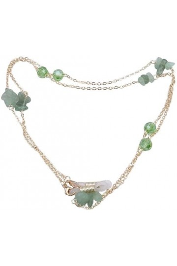 Générique Chaîne de Lunettes irrégulière Cristal Artificiel Gravier Femmes Lunettes de Soleil chaîne Suspendue Cordon de Lune