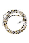 Y9E6 Chaîne de lunettes multifonction avec cordon de perles style bohème