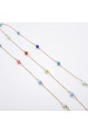 Générique Longe pour Lunettes Perles colorées Lunettes chaîne Lunettes de Mode Sangle Lunettes de Soleil Cordons Lunettes déc