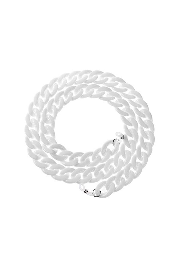 inlzdz Chaîne pour Lunettes en Acrylique Femmes Hommes Chaînes de Lunettes Élégant Support de Sangle de Lunettes de Soleil Sa