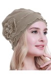 osvyo Chemo Headwear Turban pour Femme – Bonnet Contre la Perte de Cheveux – Emballage scellé Clair céruléen