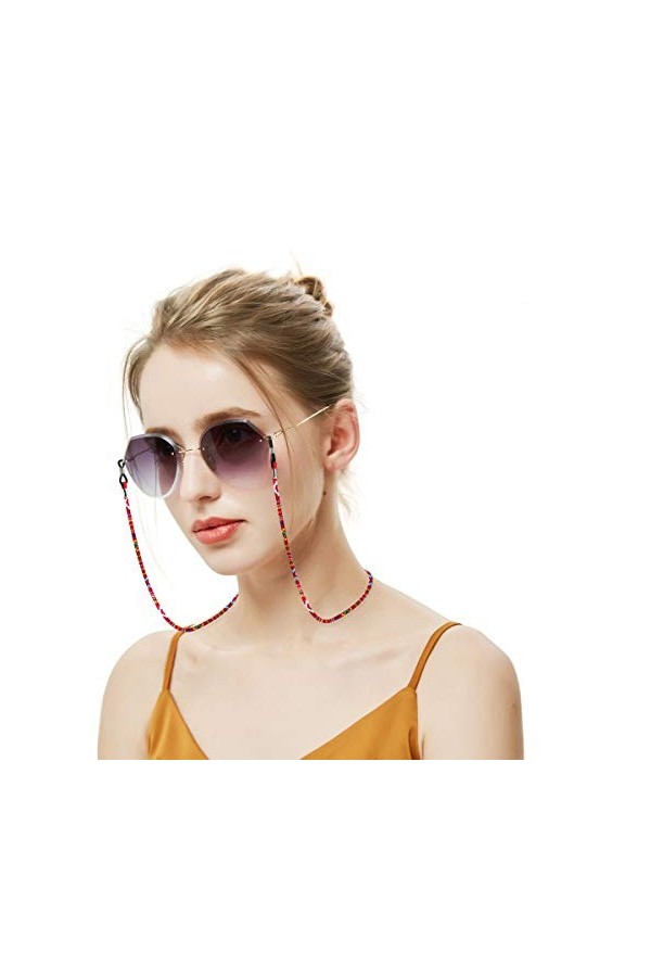 Hengzi Lunettes de soleil rétro pour femme - Lunettes de conduite vintage des années 90 - Carrées - Pour le golf, la moto