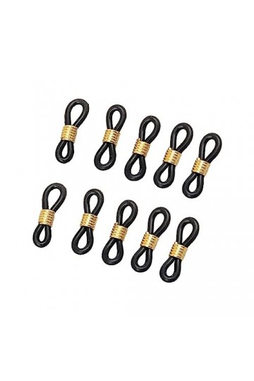 WUUISDNX 10 pièces chaîne de lunettes se termine connexion efficace réglable fiable lunettes connecteurs lunettes support de 