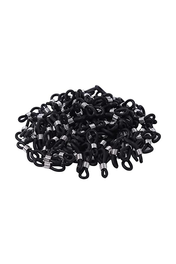 Générique 100 Anneaux dextrémité de chaîne de Lunettes Attaches de Lunettes Lunettes de Soleil pièces de Rechange faciles à 